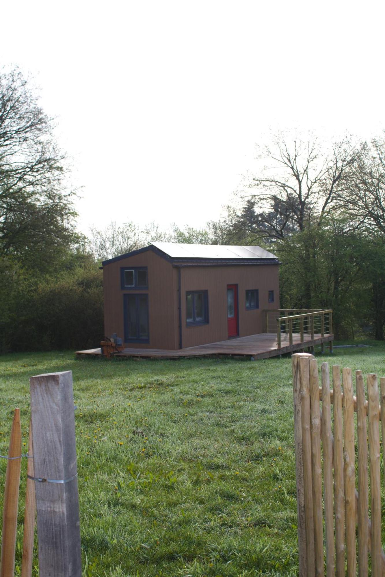 Tiny House Les Jours Heureux Sejour Nature Pres De Dinant Et Des Lacs De L Eau D Heure Villers-le-Gambon Extérieur photo